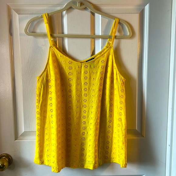 torrid Tops Torrid Womens Sleeveless Top Yellow Size X Poshmark